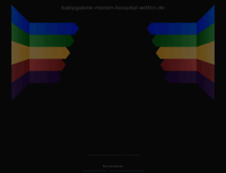 babygalerie-marien-hospital-witten.de screenshot