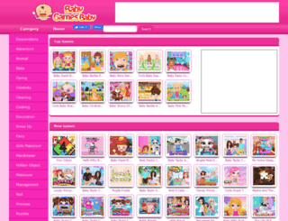 babygamesbaby.com screenshot