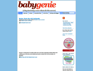 babygenie.wordpress.com screenshot