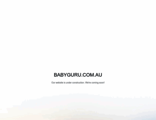 babyguru.com.au screenshot