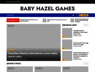 babyhazelgames.org screenshot