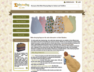 babyinabag.com screenshot