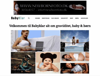 babyklar.dk screenshot