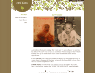babylevy.ourbabychannel.com screenshot