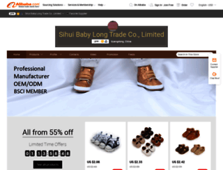 babylongshoes.en.alibaba.com screenshot