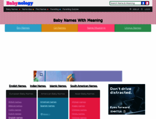 babynology.com screenshot