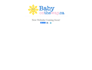 babyontheway.ca screenshot