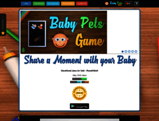 babypetsgame.com screenshot