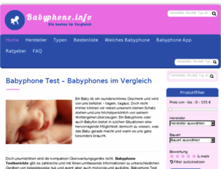 babyphone-test.net screenshot