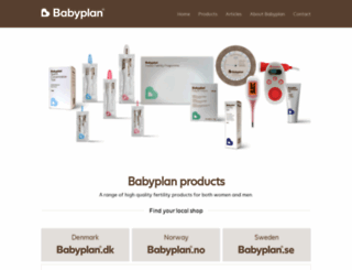 babyplan.com screenshot