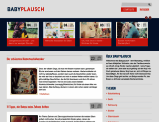 babyplausch.de screenshot