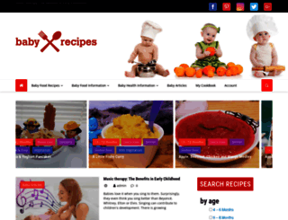 babyrecipes.org screenshot