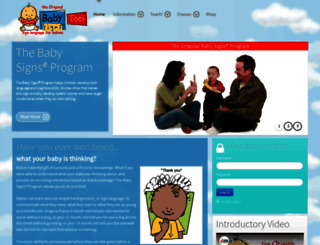 babysigns.com screenshot