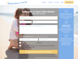 babysitter-123.de screenshot