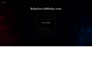 babysocialmedia.com screenshot