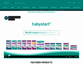 babystart.co.uk screenshot