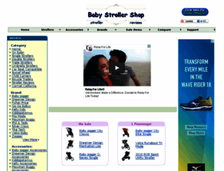babystrollershop.com screenshot