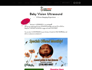 babyvisionultrasound.com screenshot