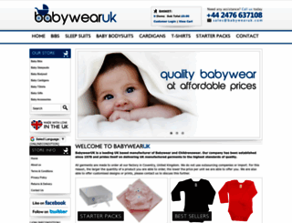 babywearuk.com screenshot