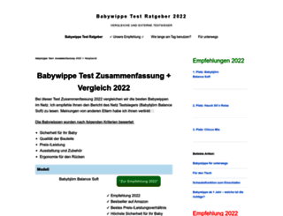 babywippe-test24.de screenshot