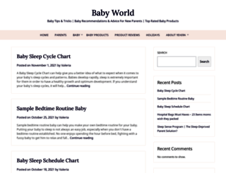babyworldzone.com screenshot