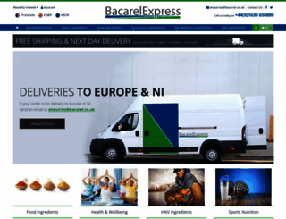 bacarelexpress.co.uk screenshot