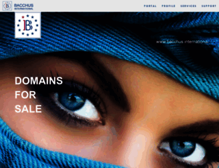 bacchus.co.za screenshot