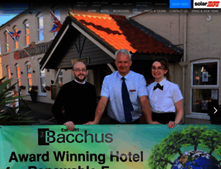 bacchushotel.co.uk screenshot