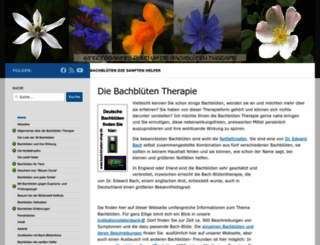 bach-blueten-therapie.de screenshot