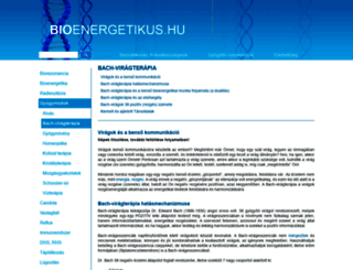 bach-viragterapia.bioenergetikus.hu screenshot