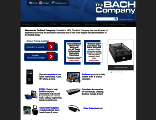bachcompany.com screenshot