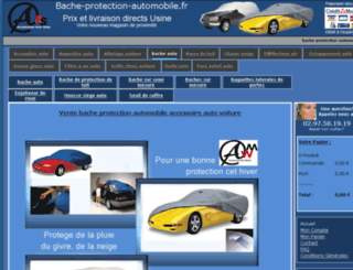 bache-protection-automobile.fr screenshot