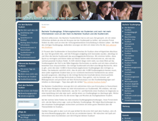 bachelor-studienfuehrer.de screenshot