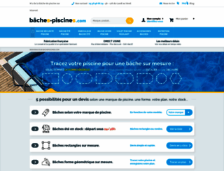 baches-piscines.com screenshot
