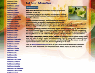 bachflower.org screenshot