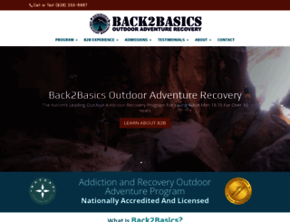 back2basics-soberliving.com screenshot