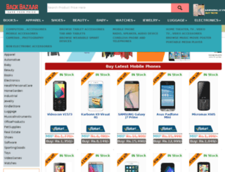 backbazaar.com screenshot