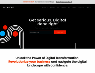 backbone.digital screenshot