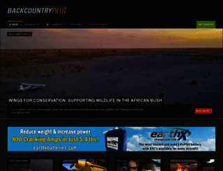 backcountrypilot.org screenshot