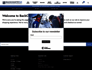 backcountryuk.com screenshot