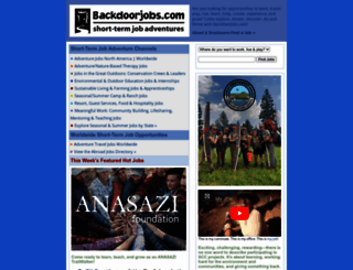 backdoorjobs.com screenshot