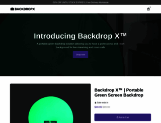 backdropx.com screenshot