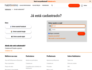 backend.habitissimo.com.br screenshot