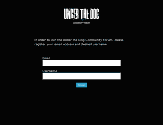 backers.under-the-dog.com screenshot