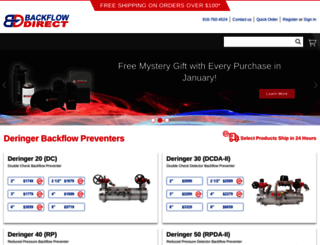 backflowdirect.com screenshot