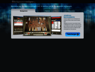 backgammonenligne.com screenshot