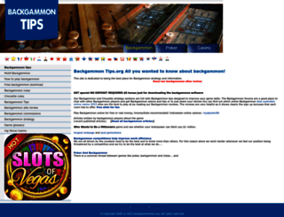 backgammontips.org screenshot