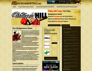 backgammontrial.com screenshot