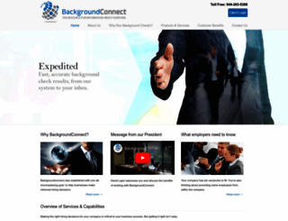 backgroundconnect.com screenshot
