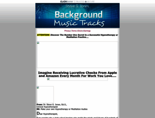 backgroundmusictracks.com screenshot